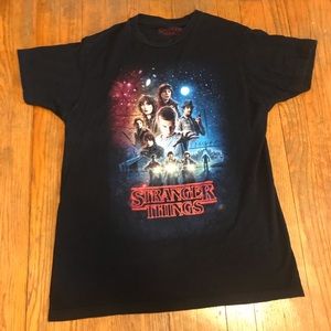 Stranger Things short sleeve tee shirt